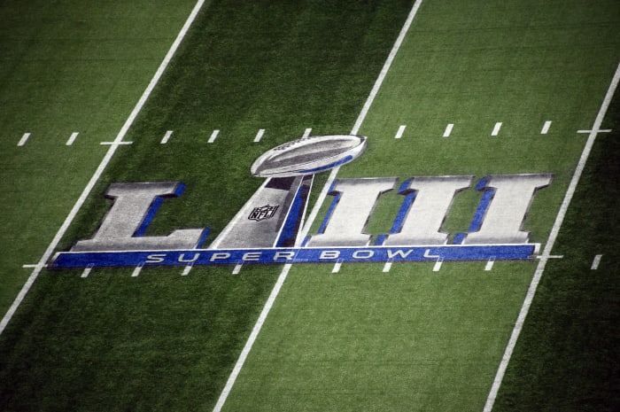 Every NFL team wants to play their last game of the season with the Super Bowl logo at midfield.